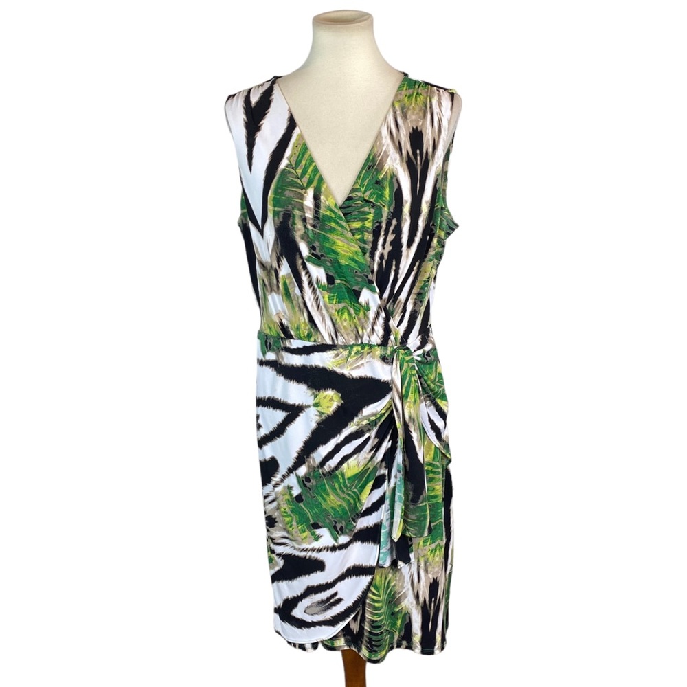 Woman’s Worthington sleeveless wrap dress size L